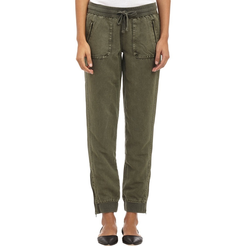 Barneys New York Rio Olive Green Joggers size 28